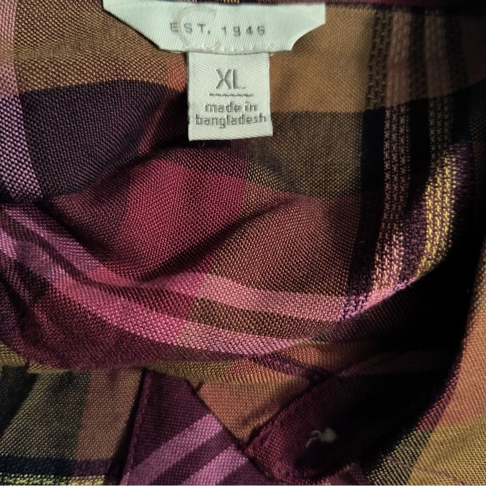 C Est. 1946  Plaid Shirt - Picture 8 of 8